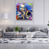 Poster "Jazz Trombone – Expression Colorée"