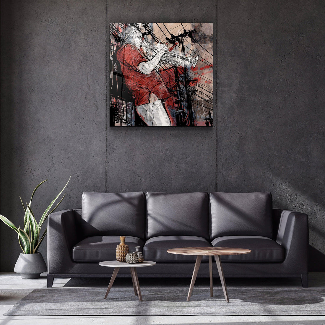 Poster "Jazz Trumpet – Urban Expression"