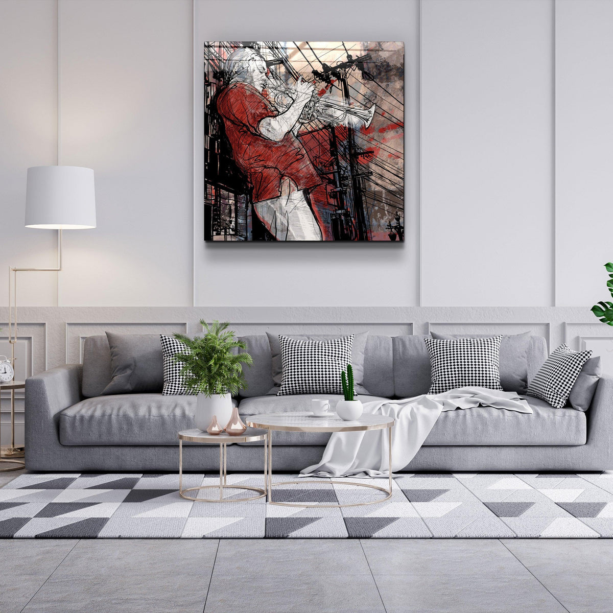 Poster "Jazz Trumpet – Urban Expression"
