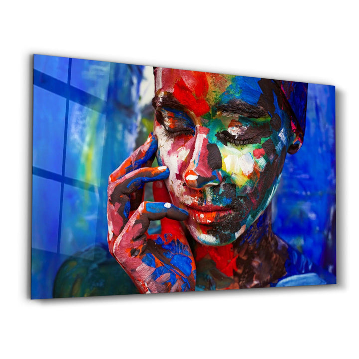 Tableau Mural "Homme à la Cigarette"
