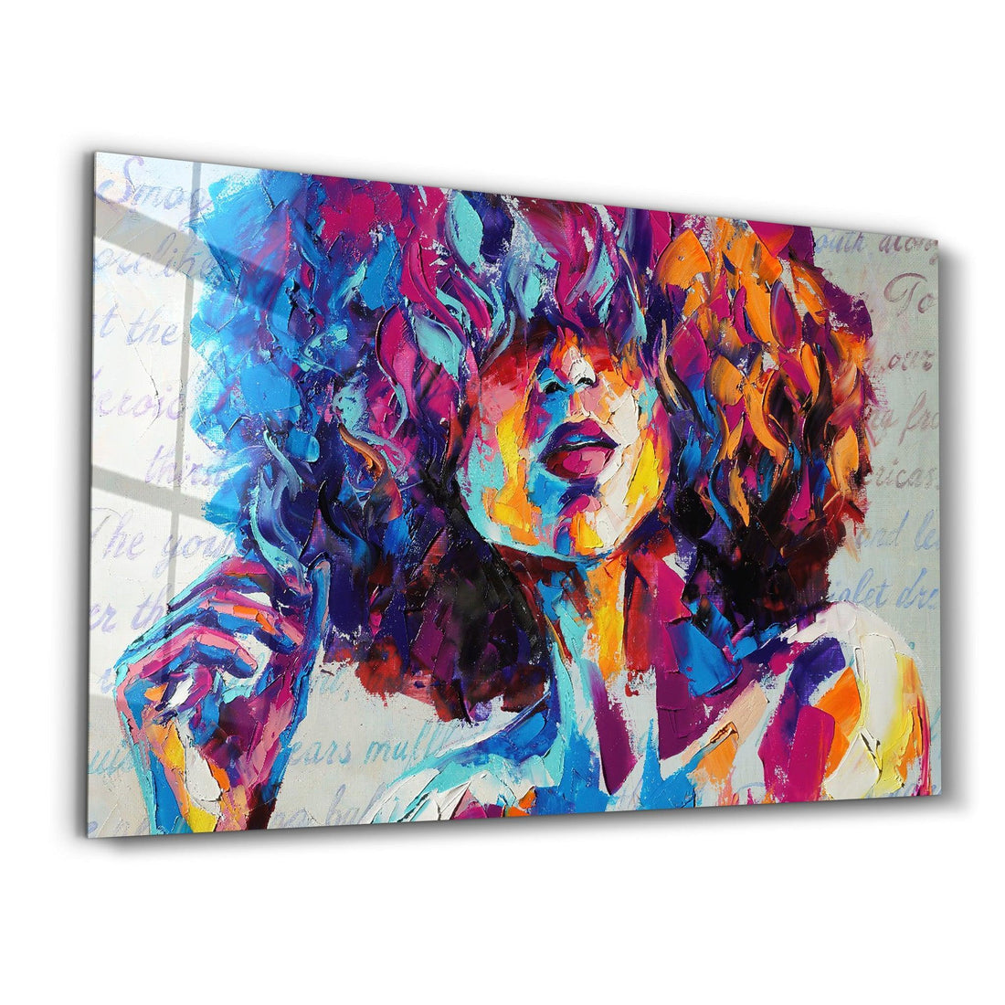 Poster décoratif "Curly Colors – Expression Edition"