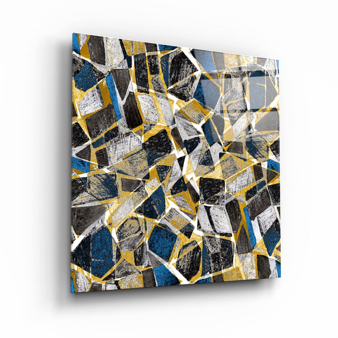 Tableau Mural "Mosaïque Cubiste"