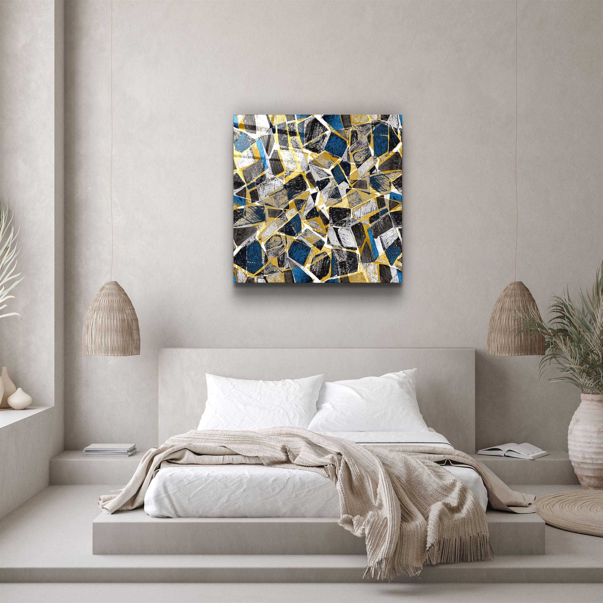 Tableau Mural "Mosaïque Cubiste"