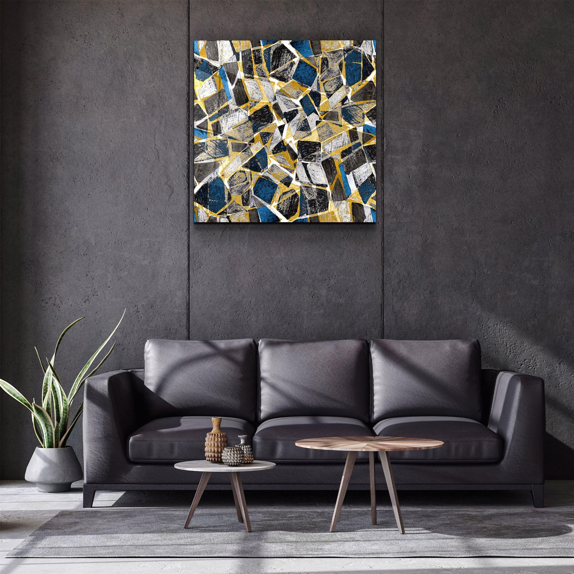 Tableau Mural "Mosaïque Cubiste"