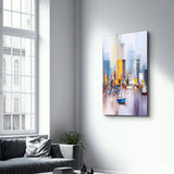 Poster artistique "Cityscape Abstract"