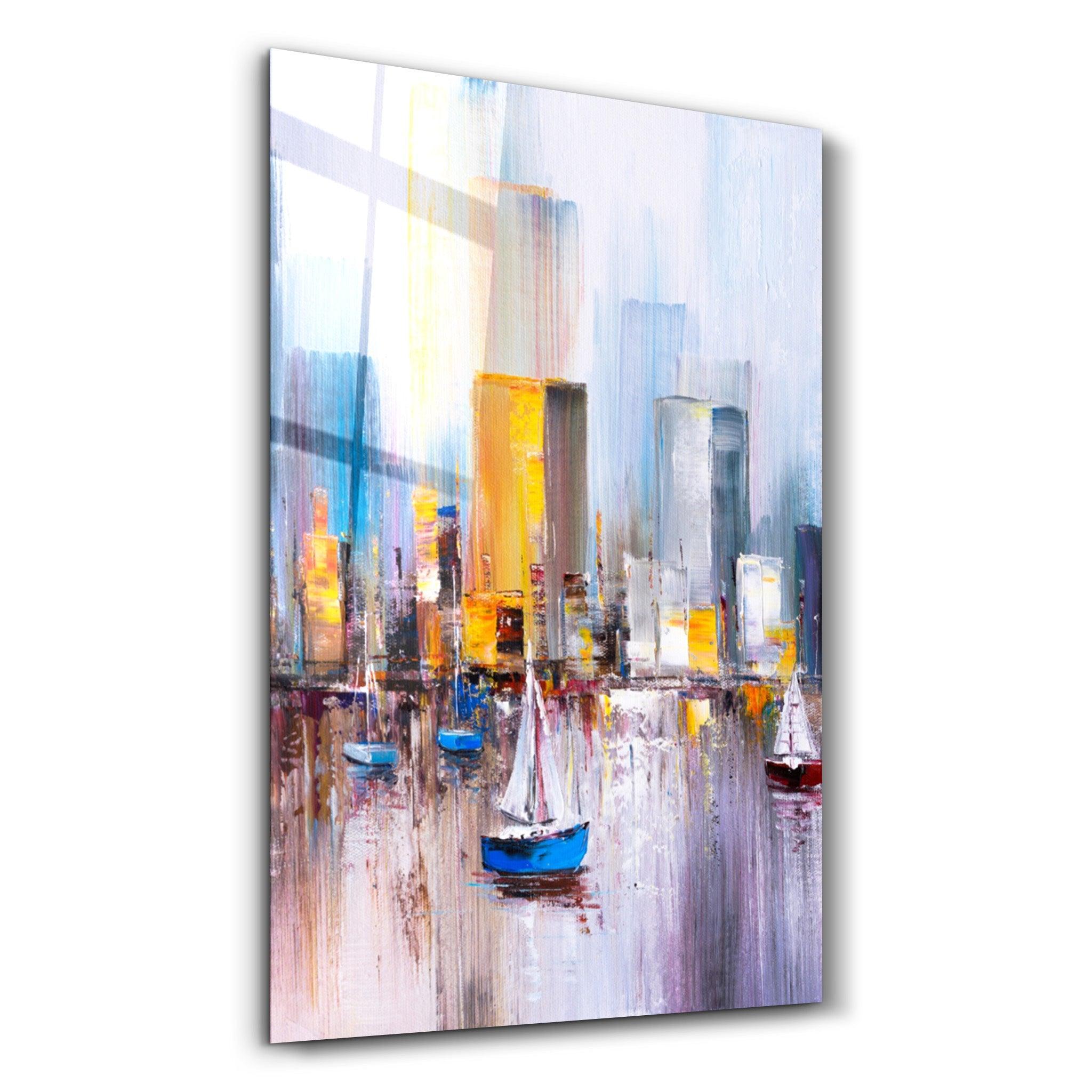 Poster artistique "Cityscape Abstract"