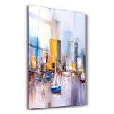 Poster artistique "Cityscape Abstract"