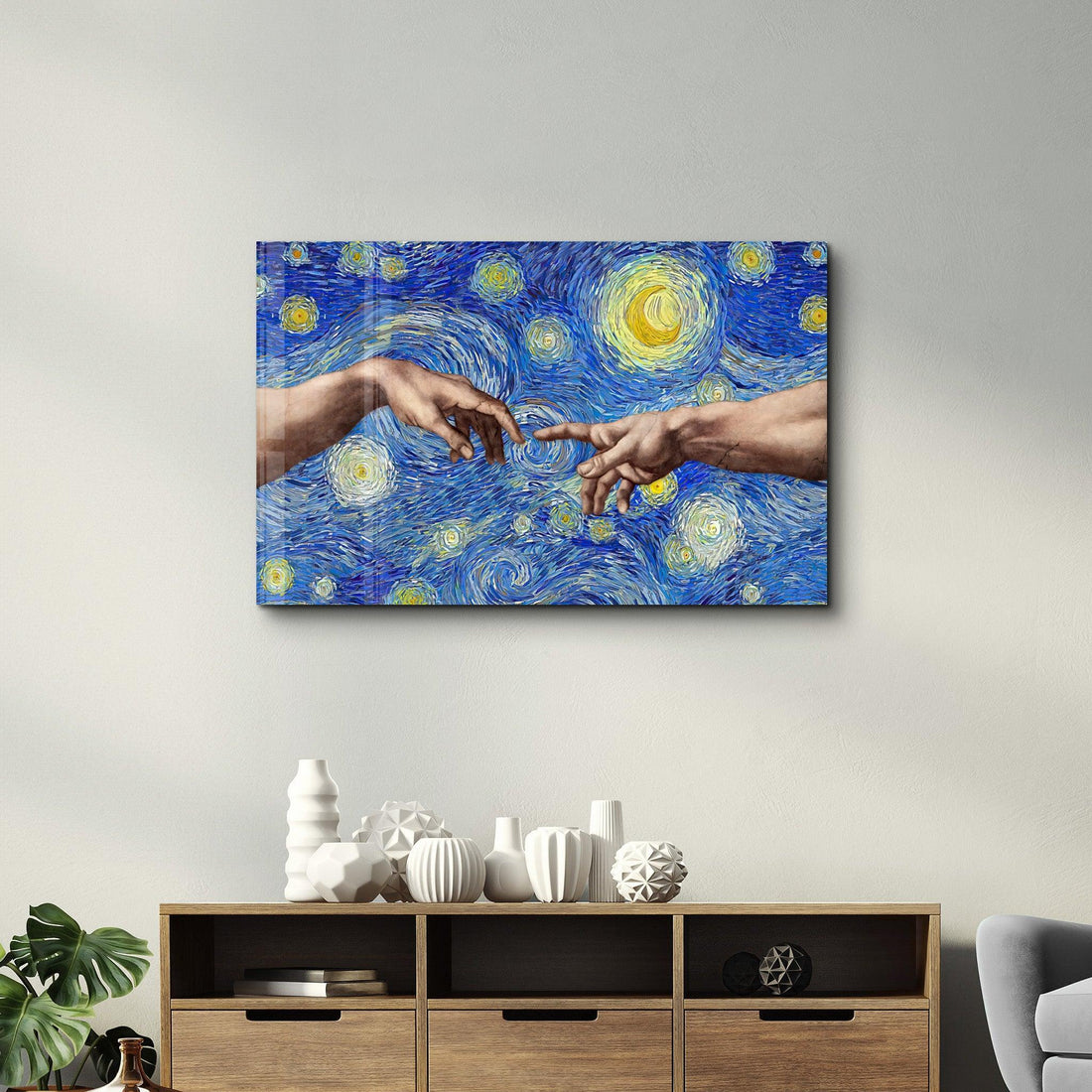Tableau Pop Art – La Création étoilée