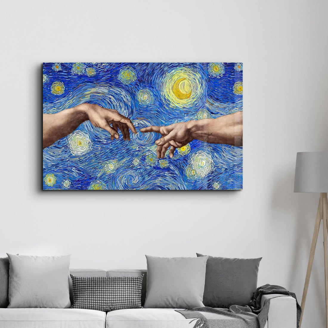 Tableau Pop Art – La Création étoilée