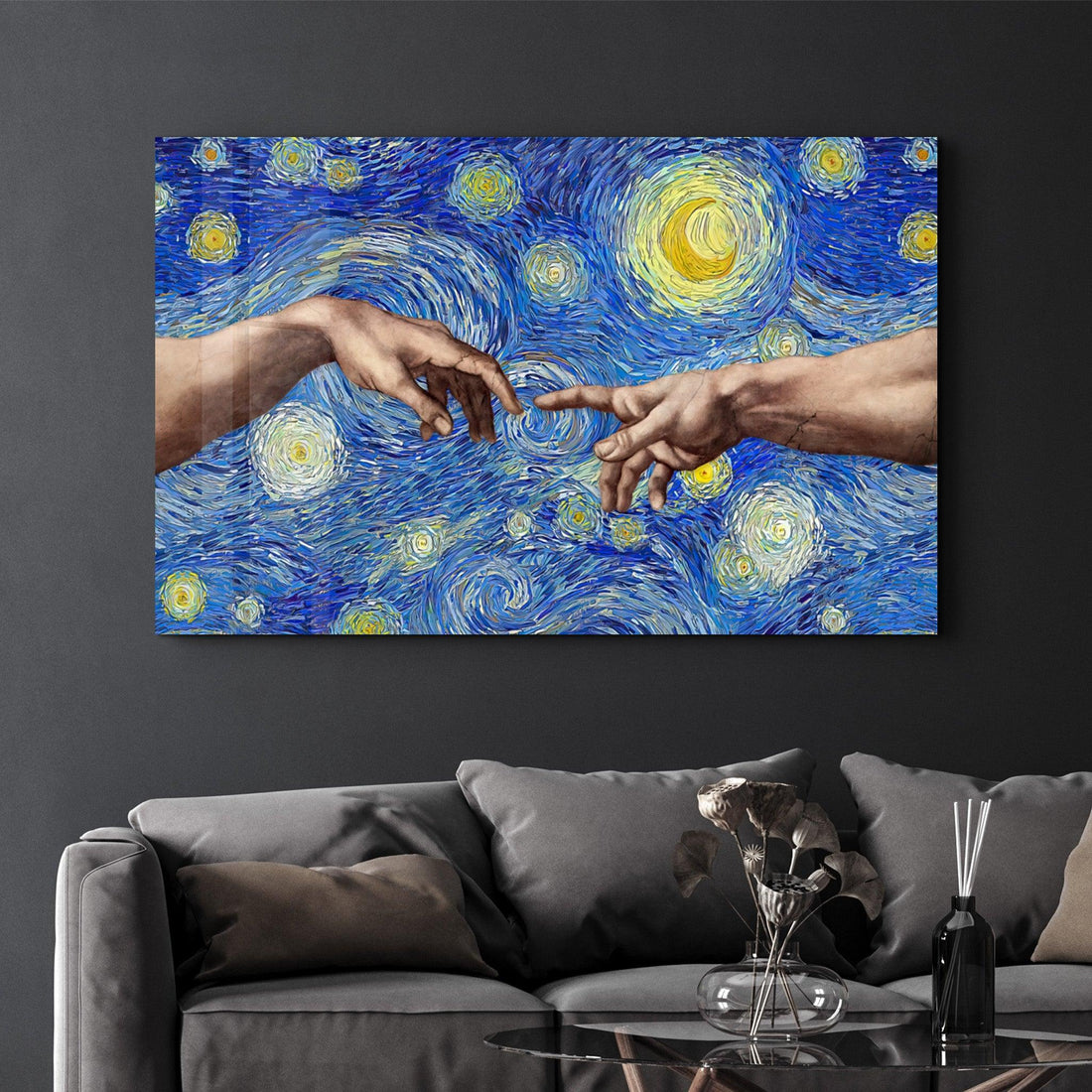 Tableau Pop Art – La Création étoilée
