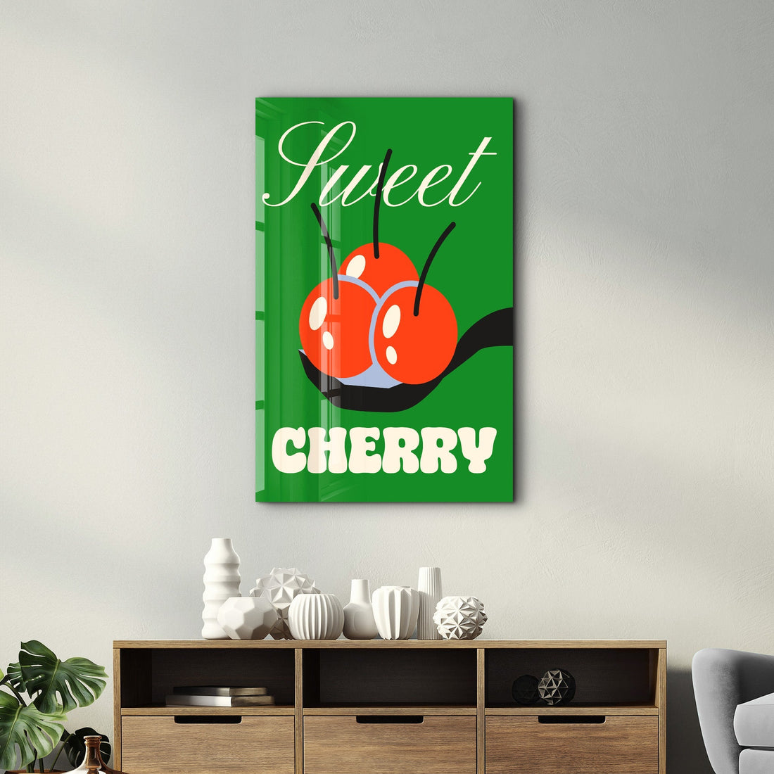 Poster Pop Art "Sweet CHERRY"