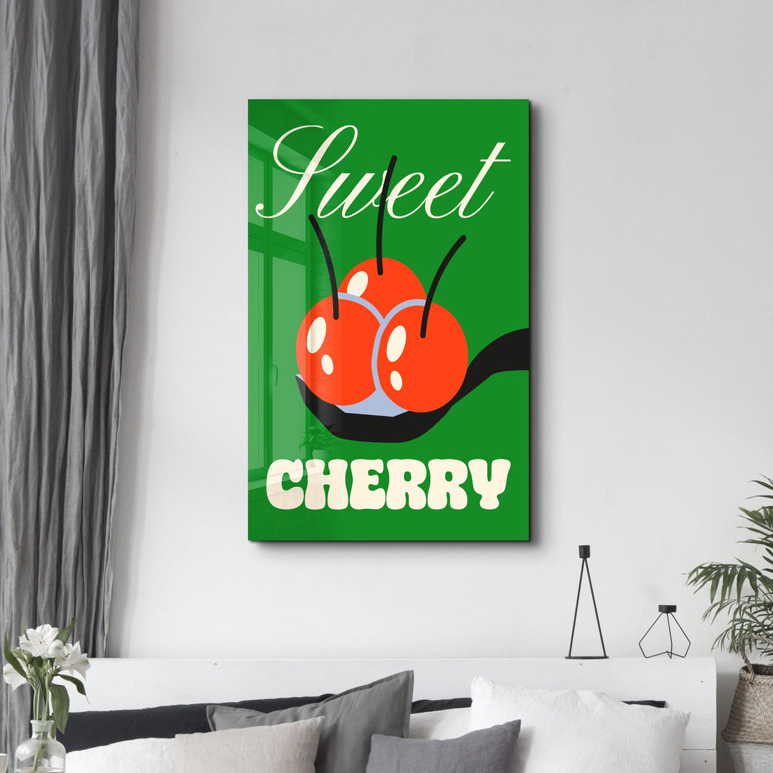Poster Pop Art "Sweet CHERRY"