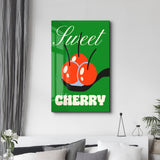 Poster Pop Art "Sweet CHERRY"