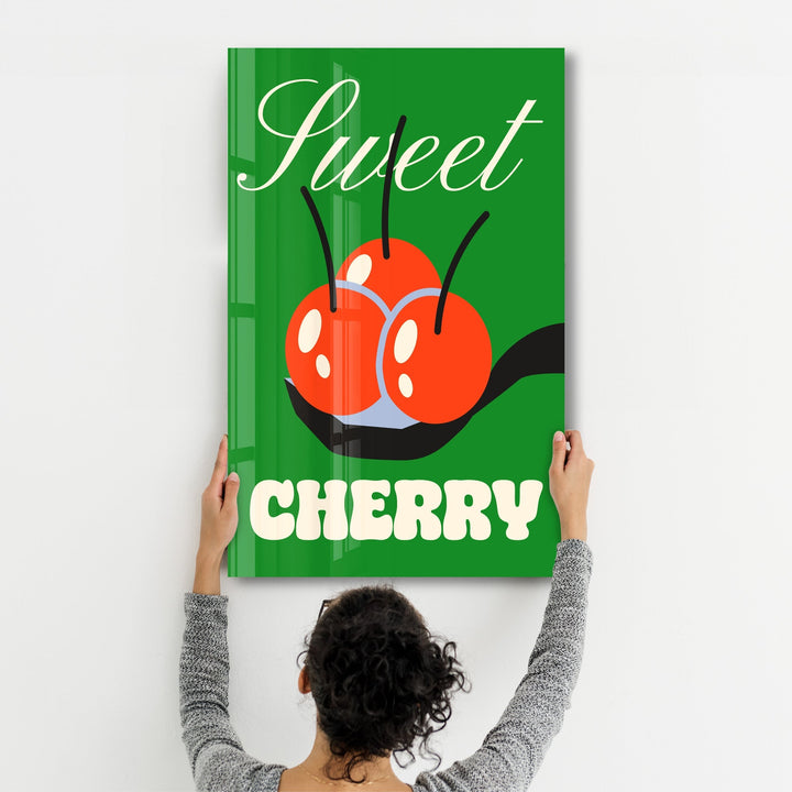 Poster Pop Art "Sweet CHERRY"