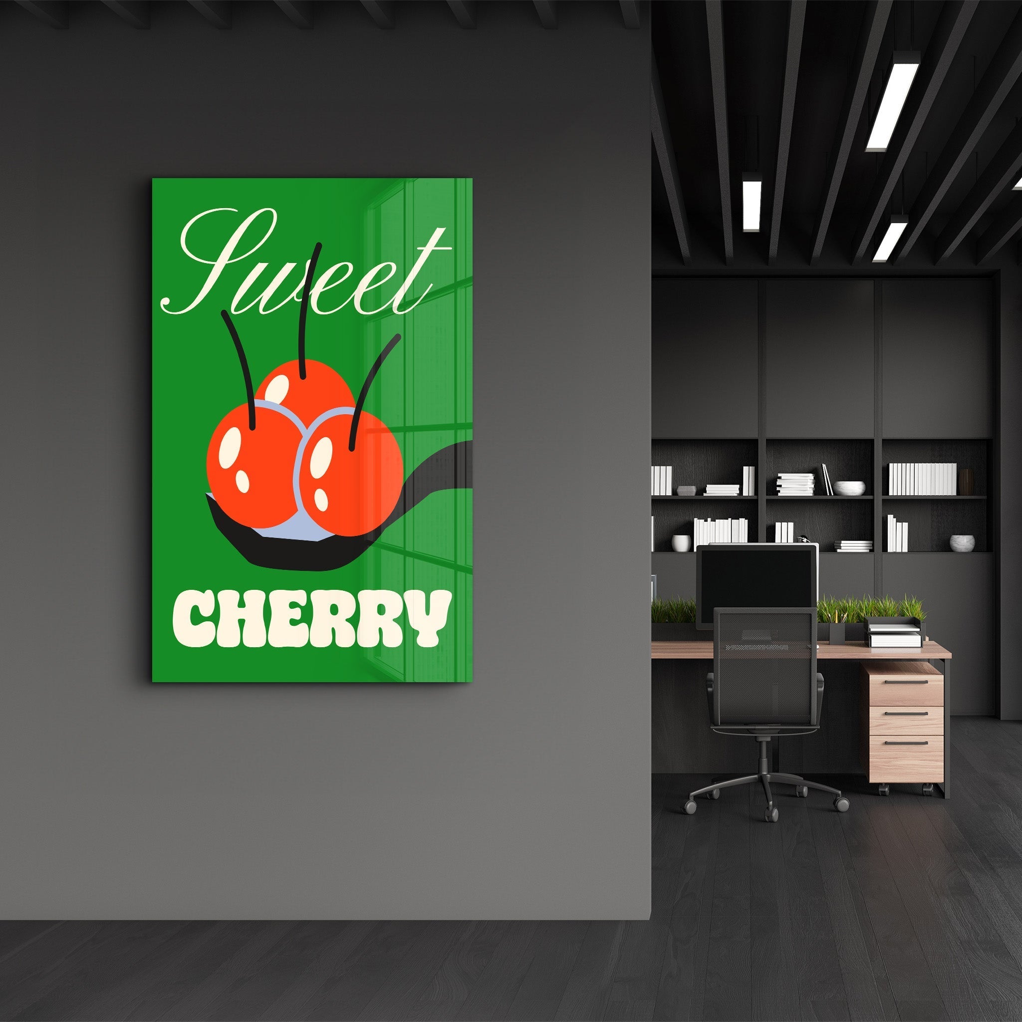 Poster Pop Art "Sweet CHERRY"