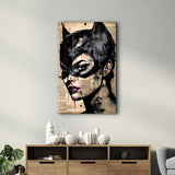 Poster décoratif "Catwoman – Mixed Media Edition"