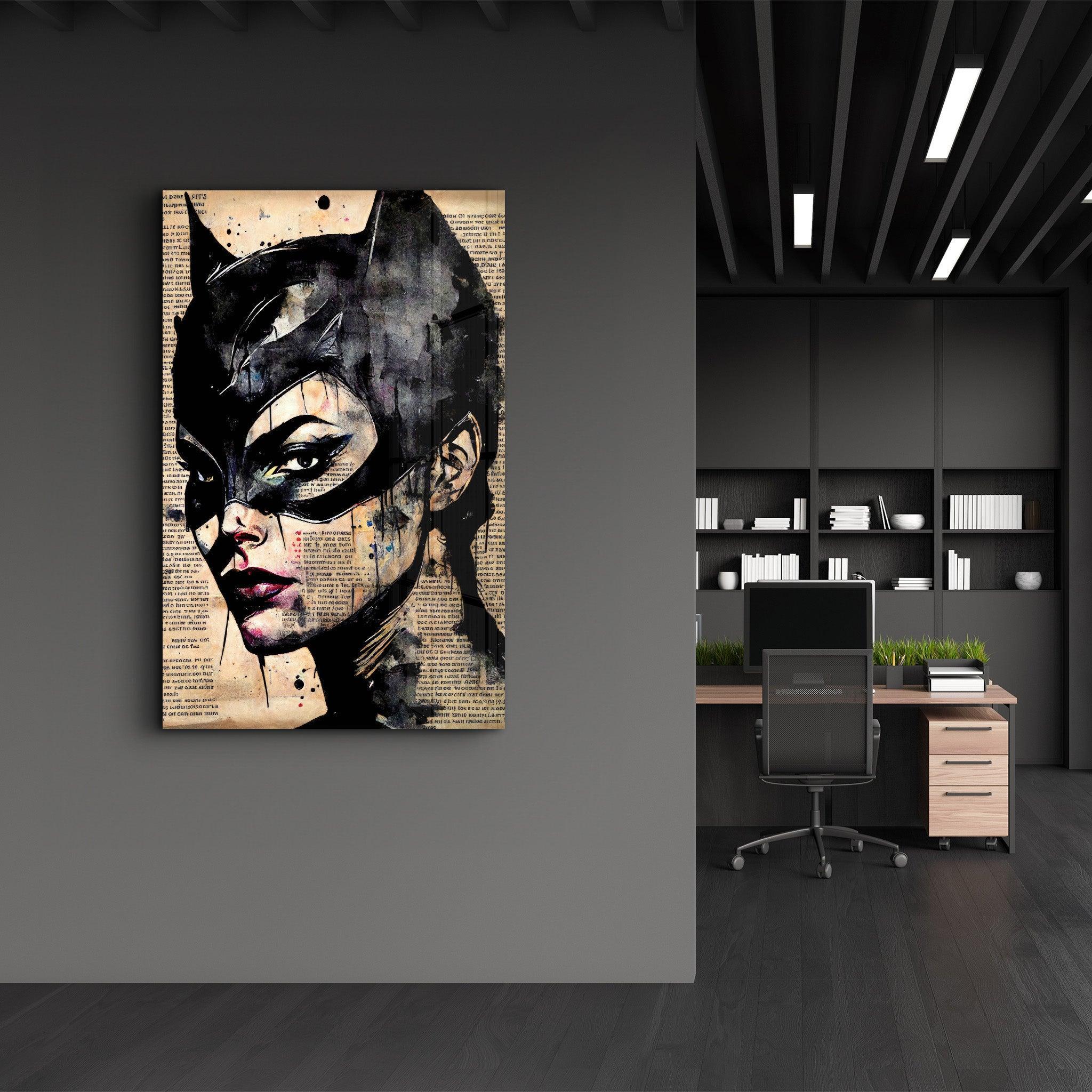 Poster décoratif "Catwoman – Mixed Media Edition"