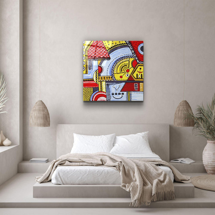 Tableau Abstrait Cubisme & Pop Art
