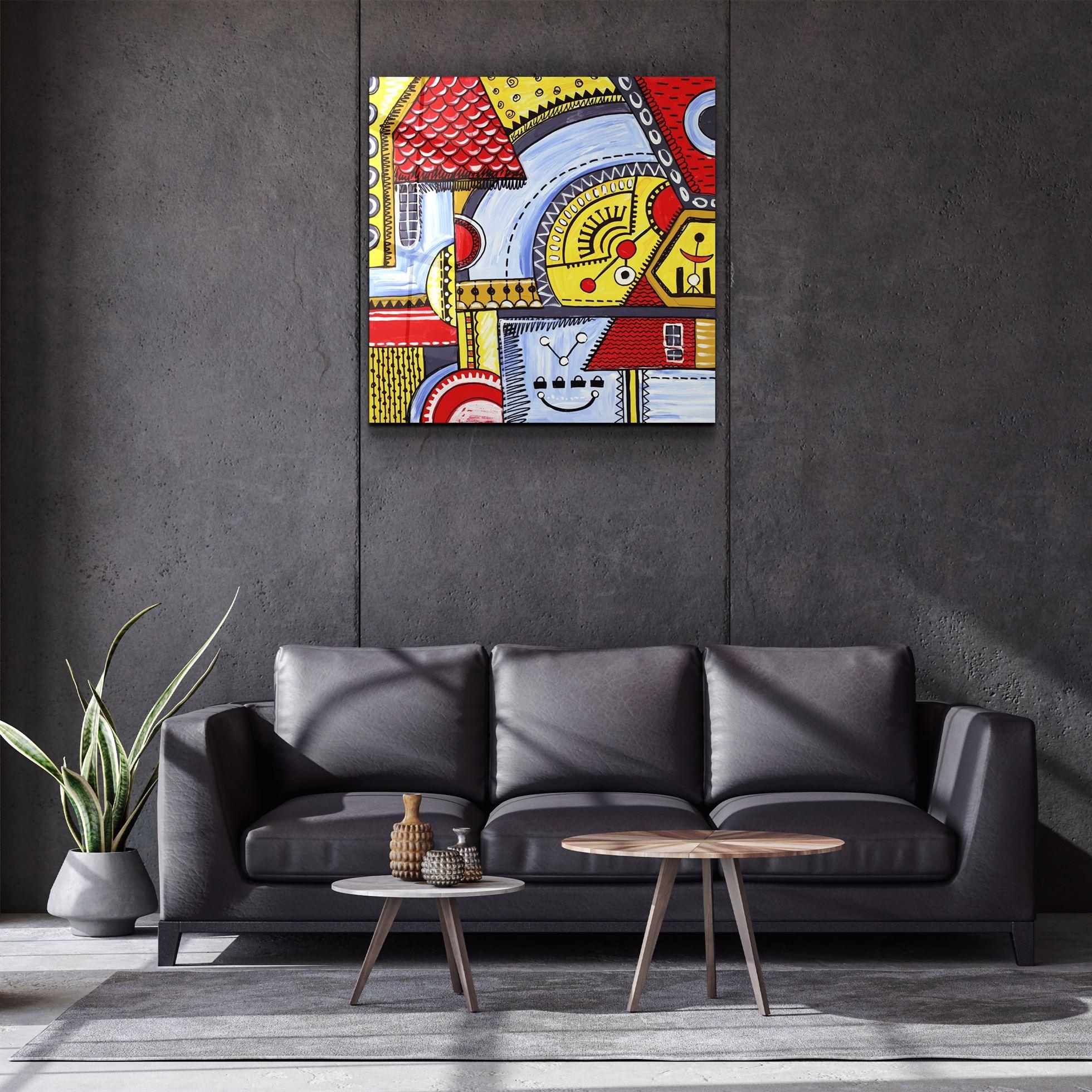Tableau Abstrait Cubisme & Pop Art