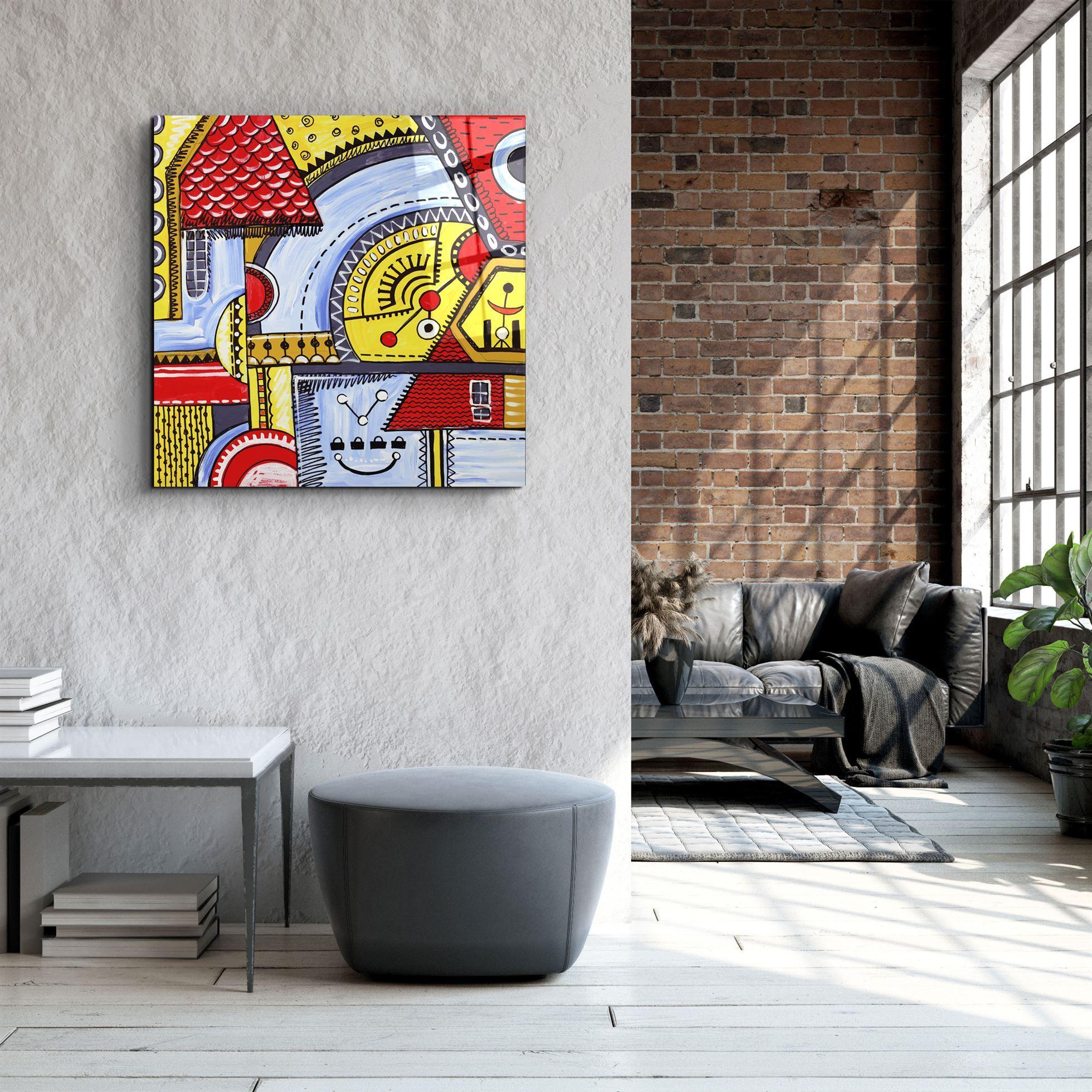 Tableau Abstrait Cubisme & Pop Art