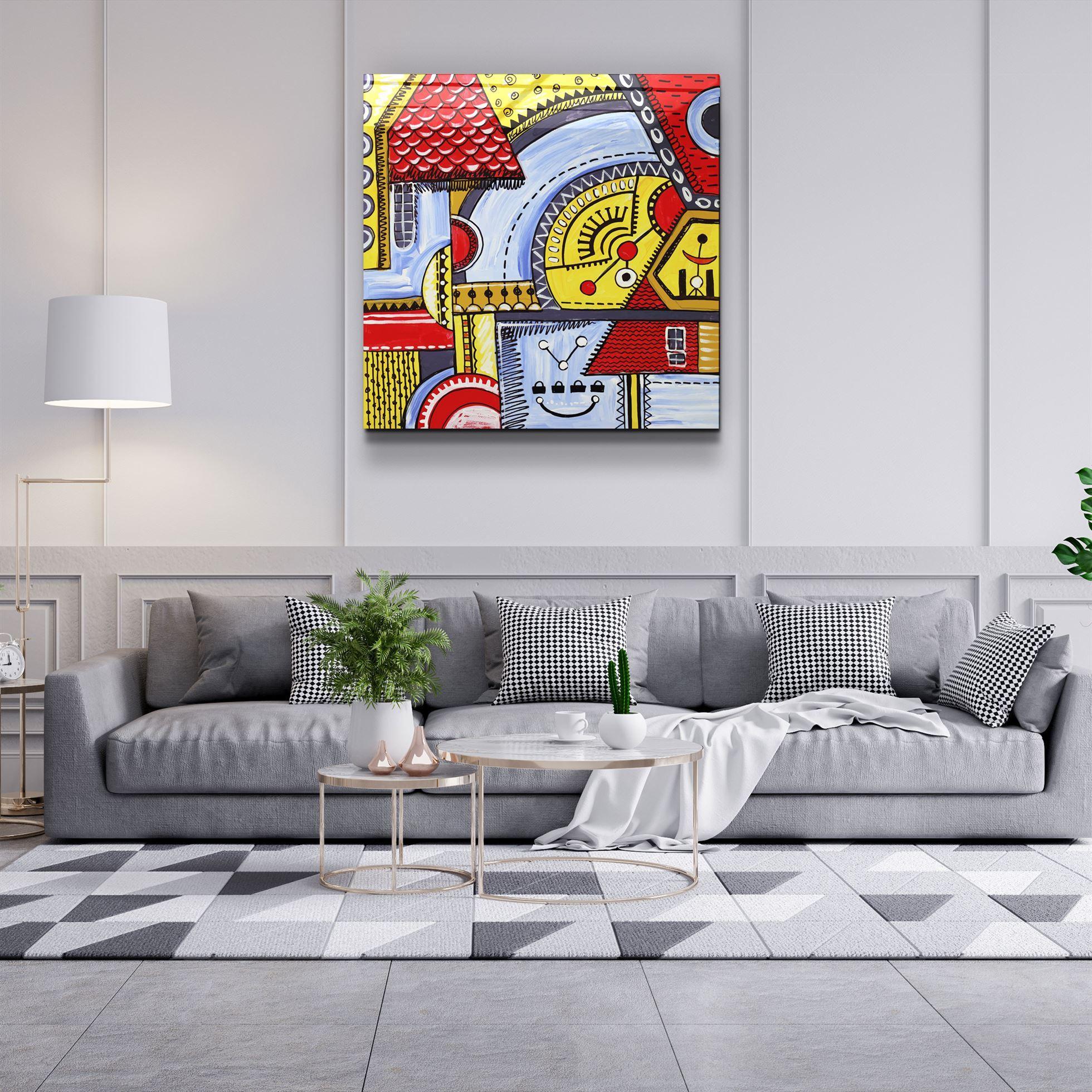 Tableau Abstrait Cubisme & Pop Art