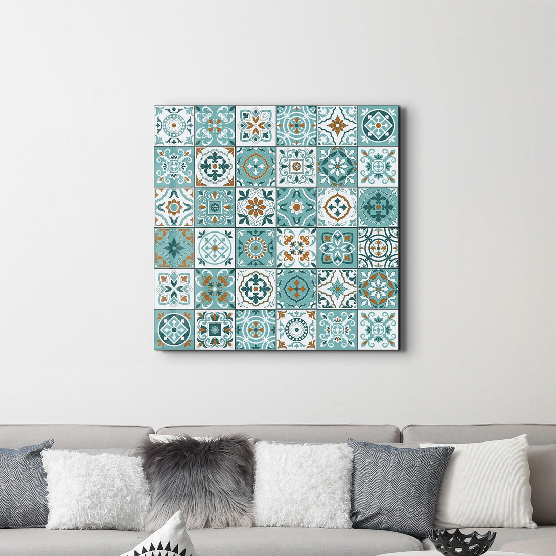 Poster décoratif "Mediterranean Mosaic "