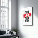 Poster décoratif "Abstract Face – Color Burst Edition"