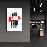 Poster décoratif "Abstract Face – Color Burst Edition"