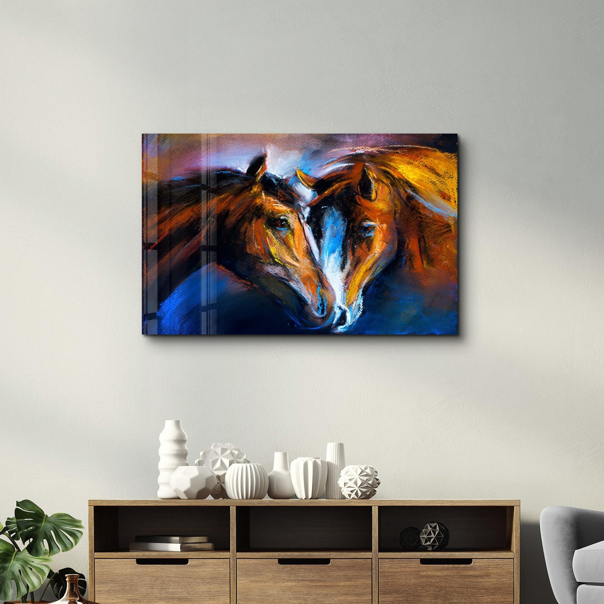 Tableau Mural "Duo Équin"