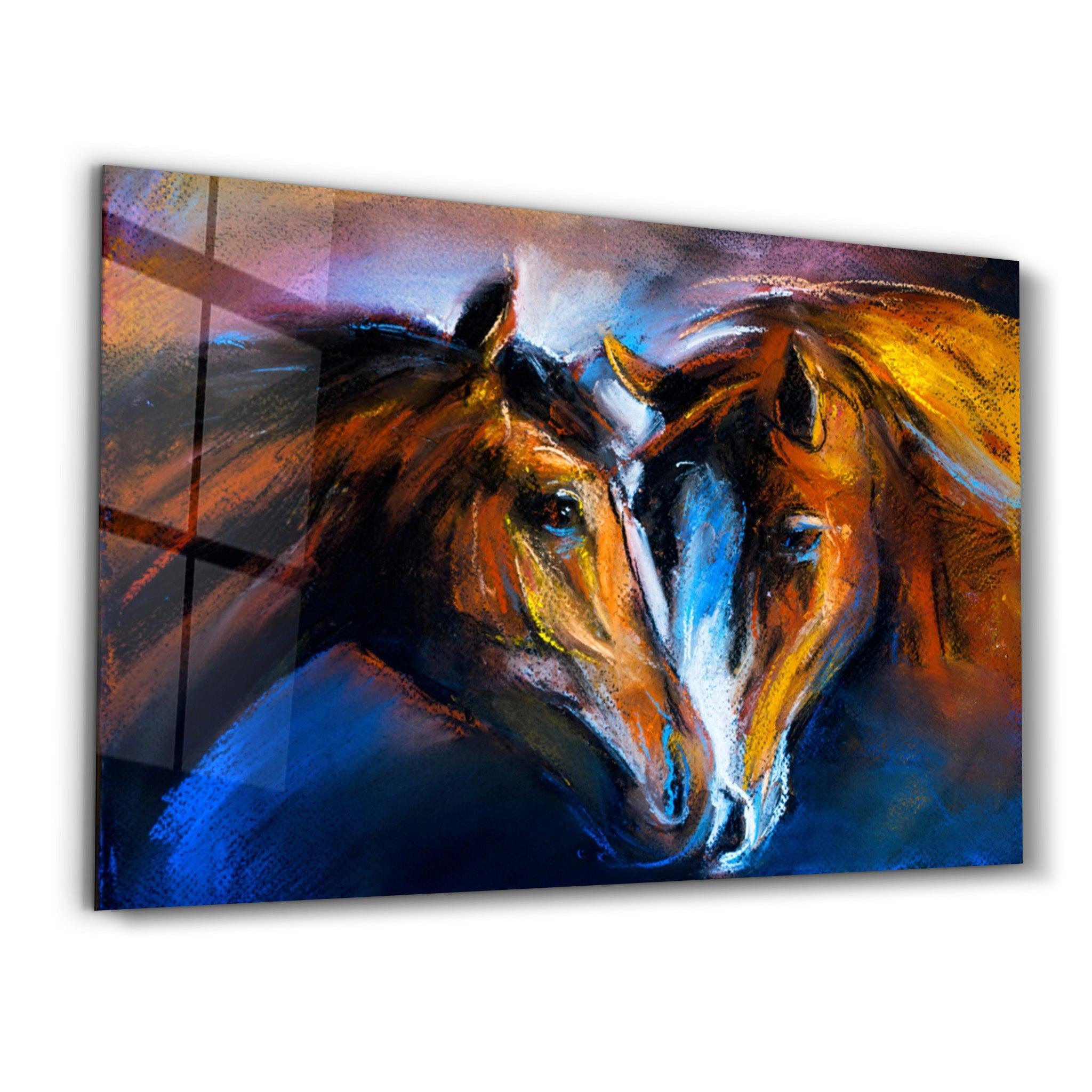Tableau Mural "Duo Équin"