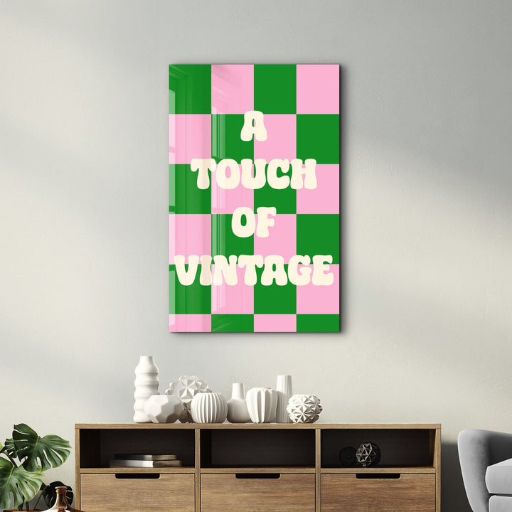 Poster décoratif rétro "A Touch of Vintage"