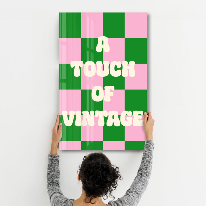 Poster décoratif rétro "A Touch of Vintage"