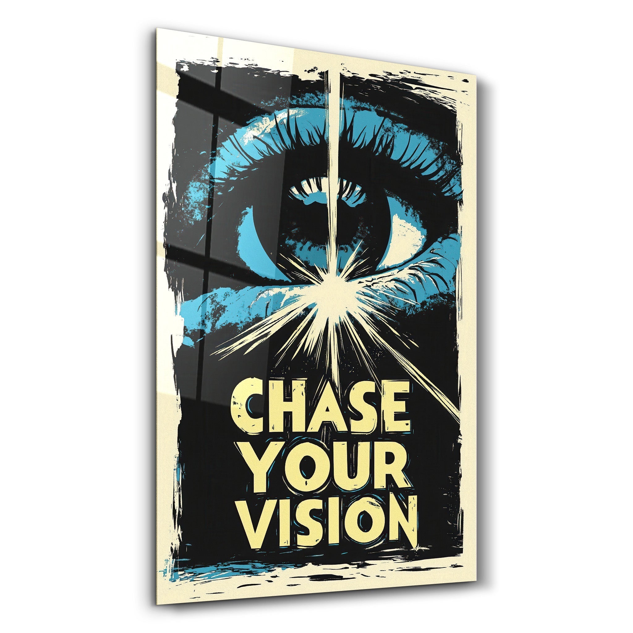 Poster Motivation "CHASE YOUR VISION"