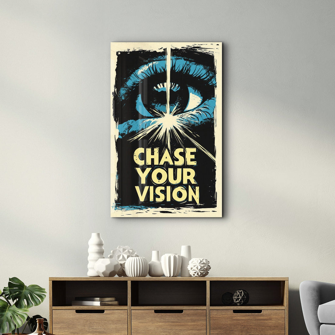 Poster Motivation "CHASE YOUR VISION"
