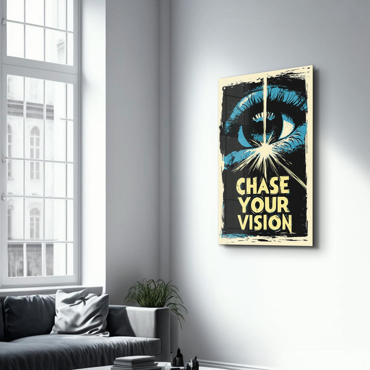 Poster Motivation "CHASE YOUR VISION"
