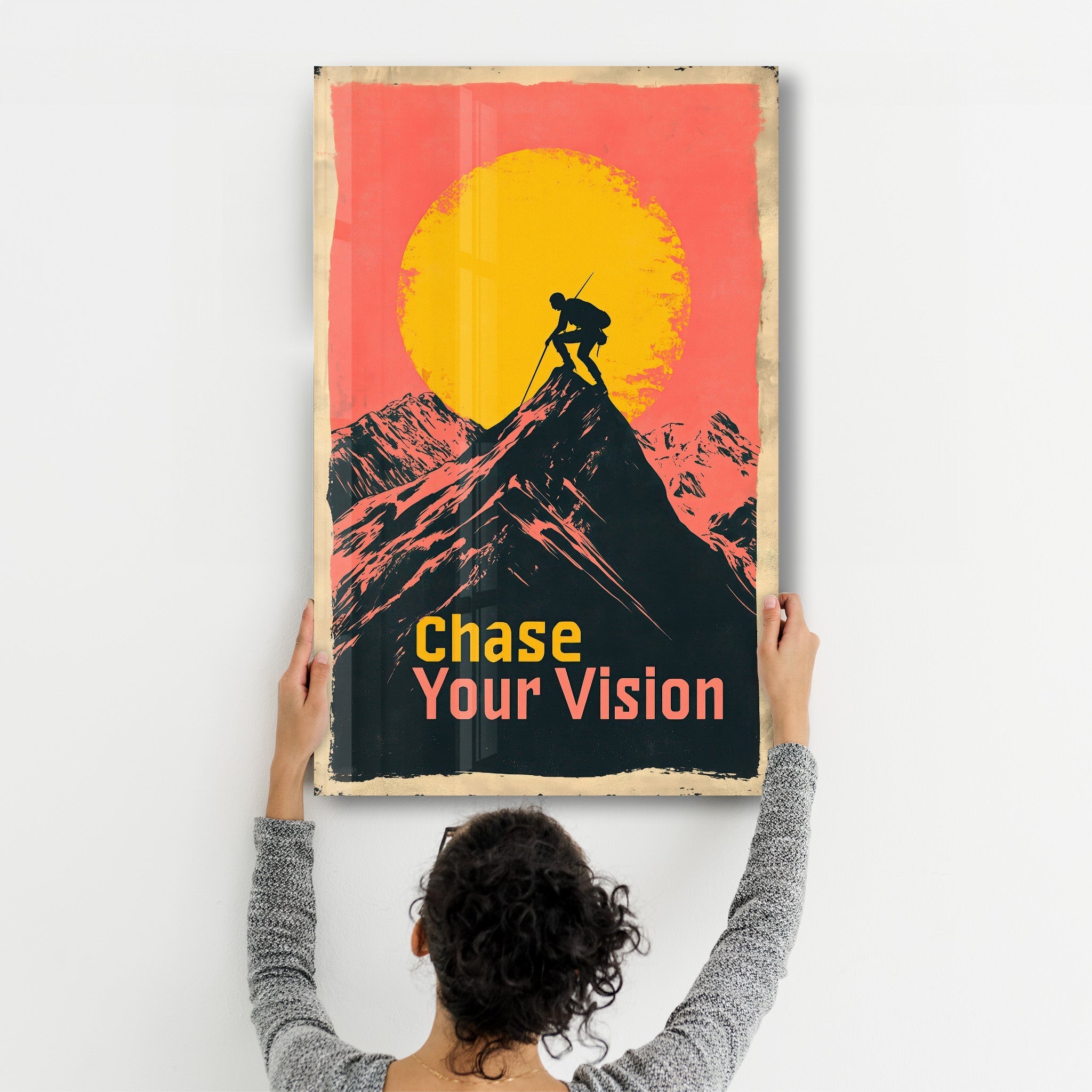 Poster Motivation "Chase Your Vision"