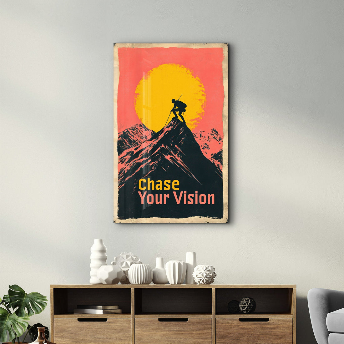 Poster Motivation "Chase Your Vision"