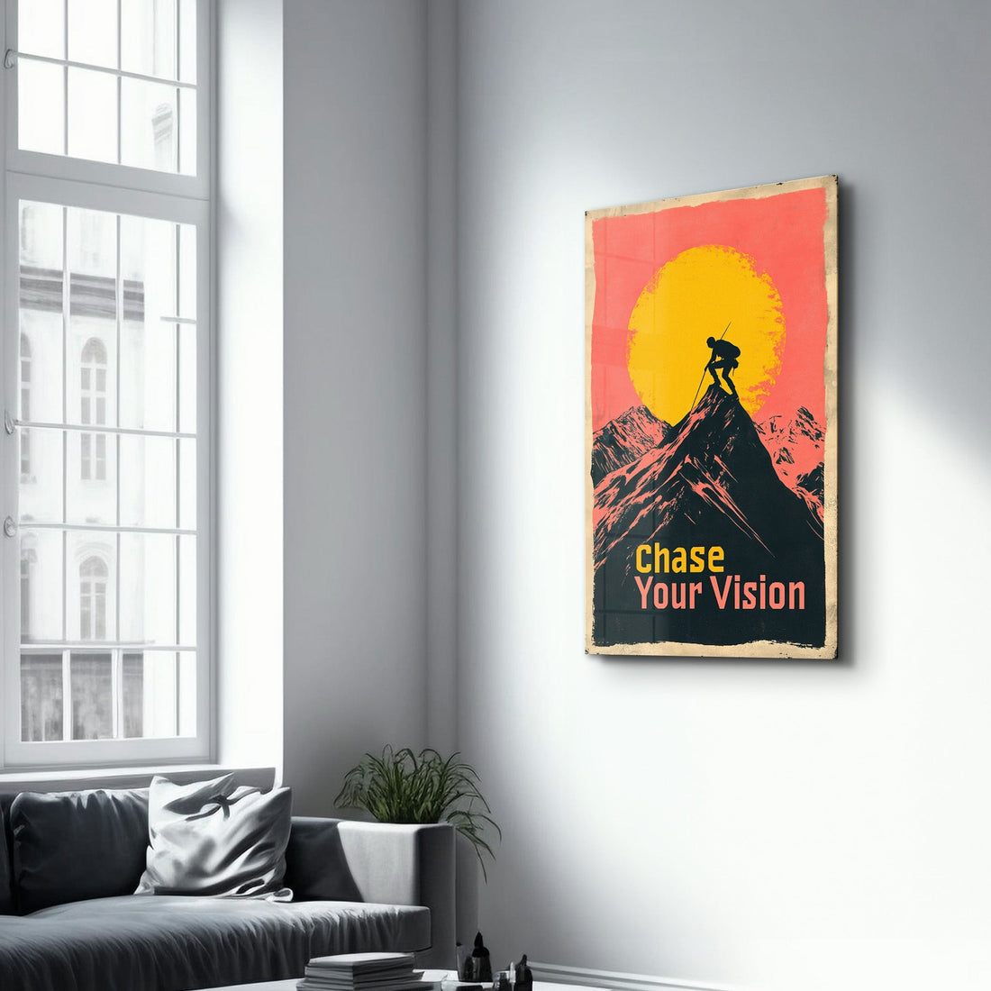 Poster Motivation "Chase Your Vision"