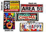 Pack 51   |  5 plaques