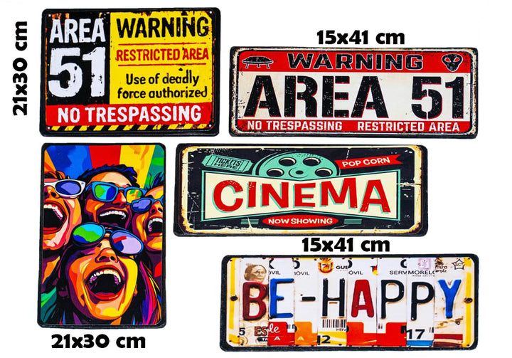 Pack 51   |  5 plaques