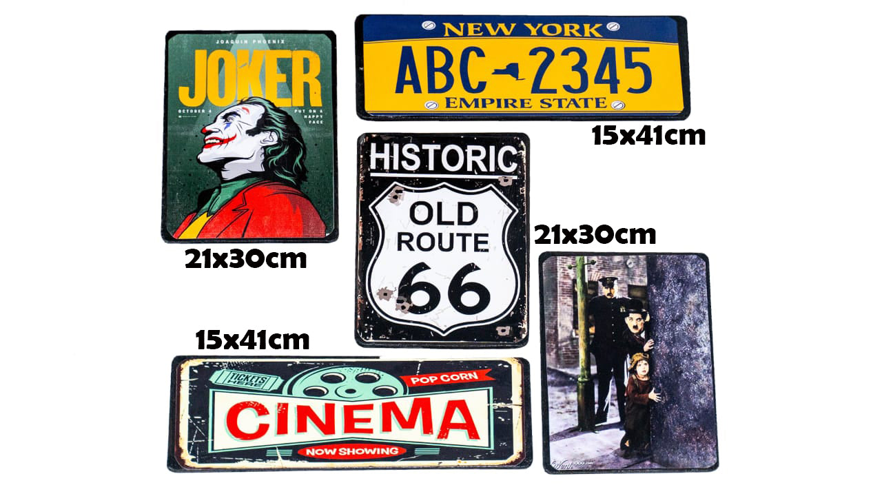 Pack Legende 3  |  5 plaques