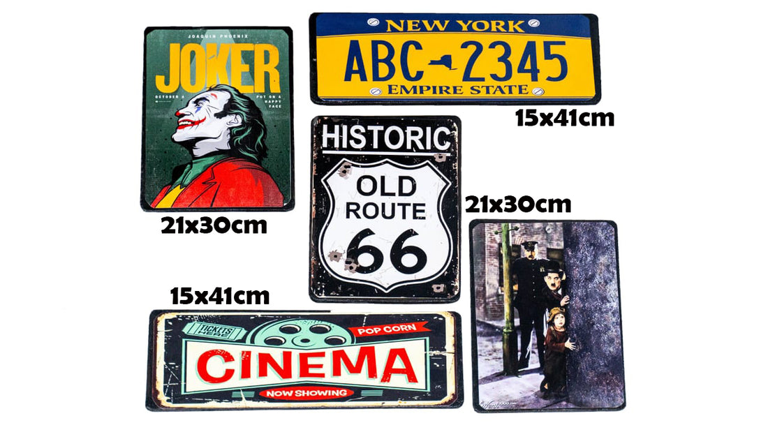 Pack Legende 3  |  5 plaques