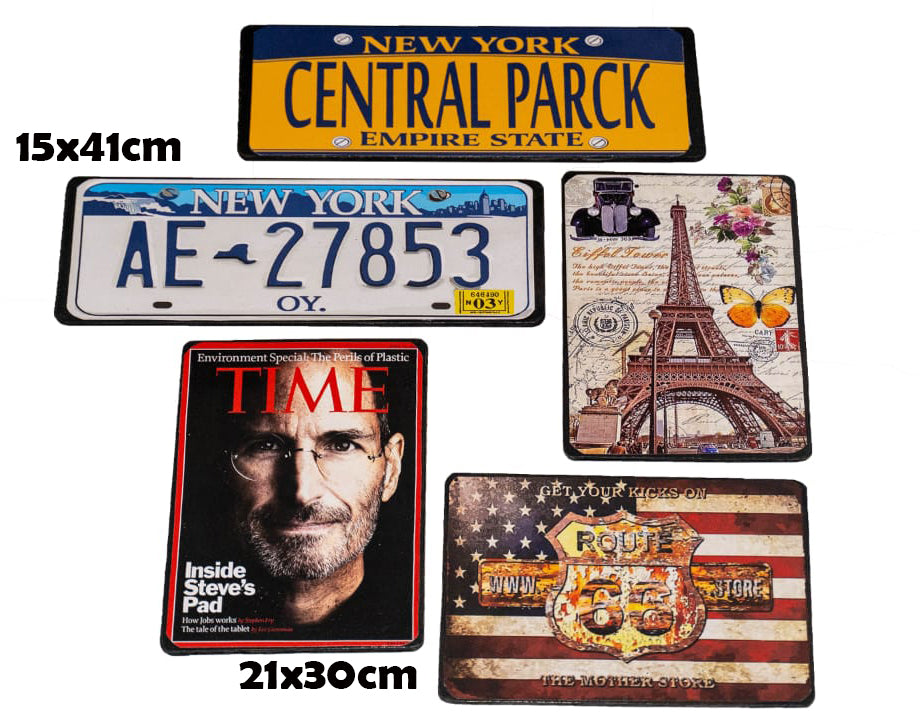 Pack Legende 4  paris|  5 plaques 1 offert
