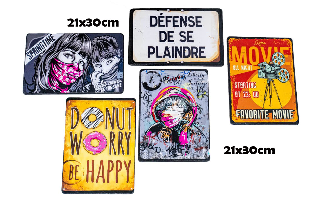 Pack Ados 4  |  5 plaques