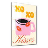 Poster Pop Art "XO XO Kisses"