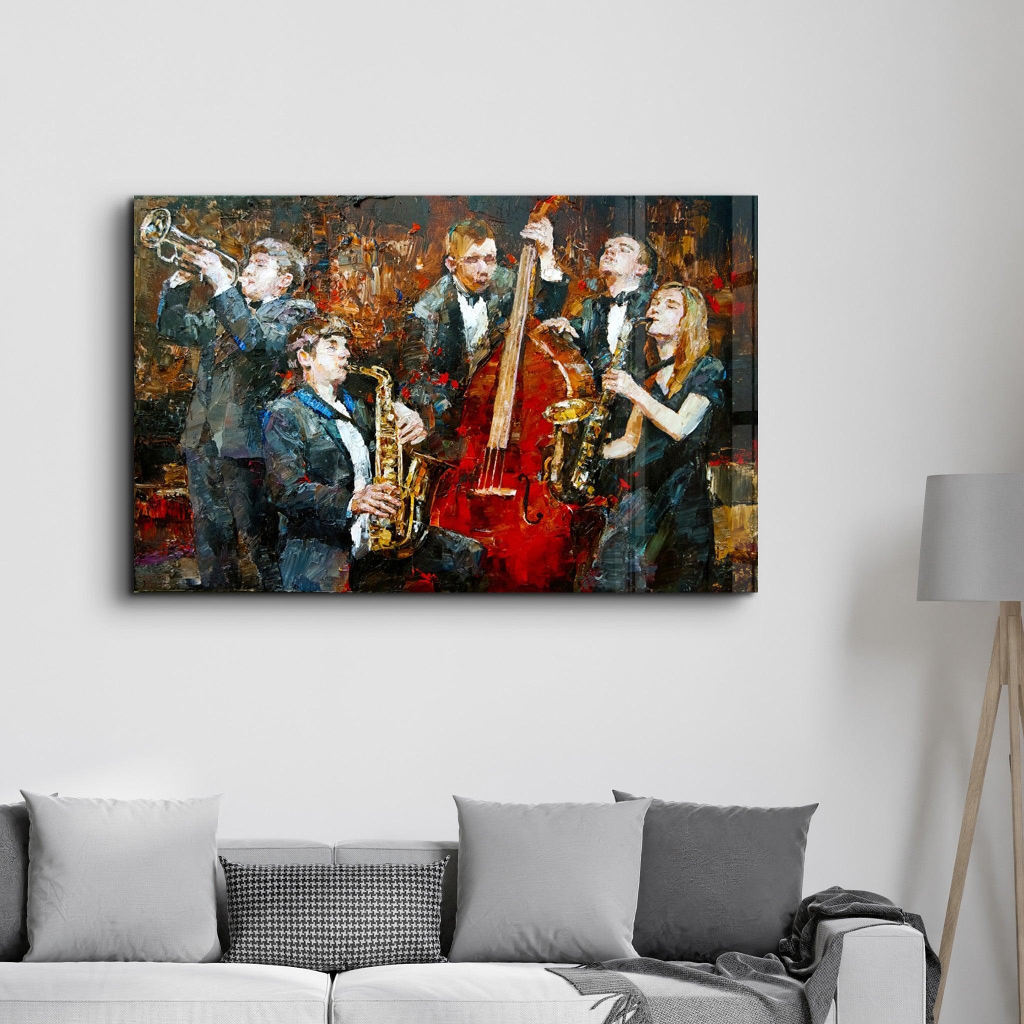 Tableau Mural "Jazz Night"