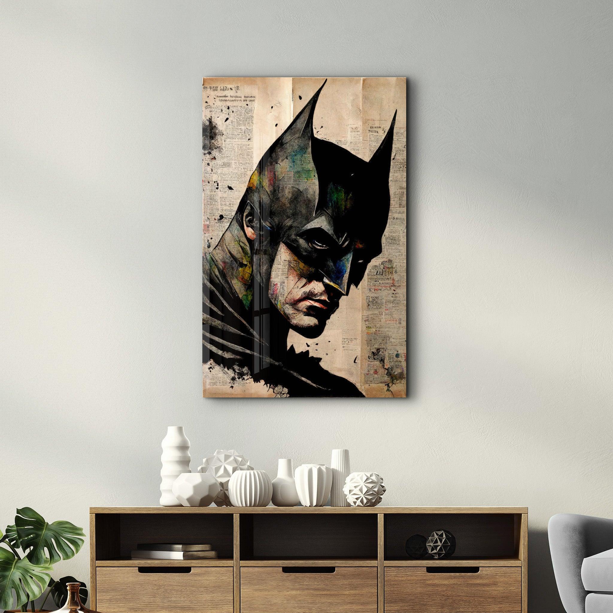 Poster décoratif "Dark Knight – Mixed Media Edition"