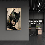 Poster décoratif "Dark Knight – Mixed Media Edition"