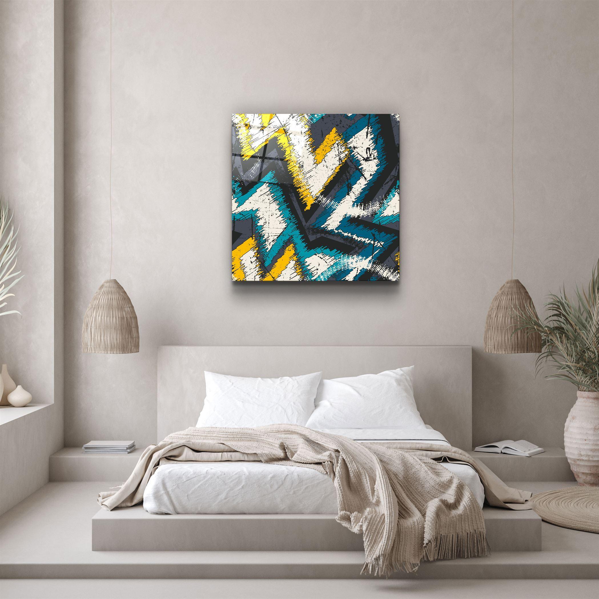 Tableau Mural "Zigzag Urbain"