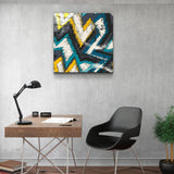 Tableau Mural "Zigzag Urbain"